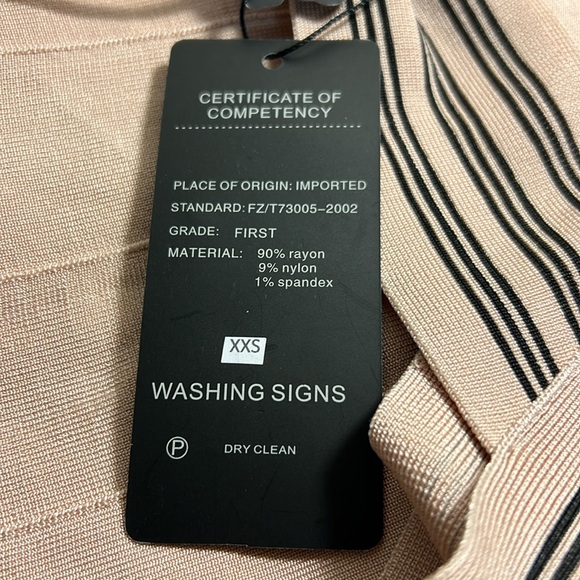 NEW WITH TAG CELEBRITY STYLE CS COLLECTION SLEEVELESS DRESS SIZE XXS - Picture 9 of 10